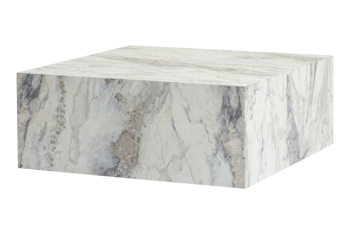 Nordure Mesa de Centro Prizma en Freesia Marble